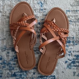Leather sandals
